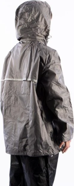 Ralka Regenpak - Junior - Grijs/Zwart - 176 -Regenjas En Paraplu 479x1200