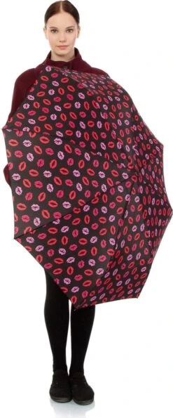 BiggDesign Windproof Paraplu - Automatisch - Opvouwbaar - Ø100cm -Regenjas En Paraplu 498x1200