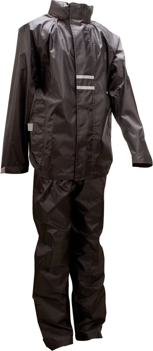 Ralka Regenpak - Junior - Zwart - 164 Ralka Regenpak - Junior - Zwart - 164 -Regenjas En Paraplu