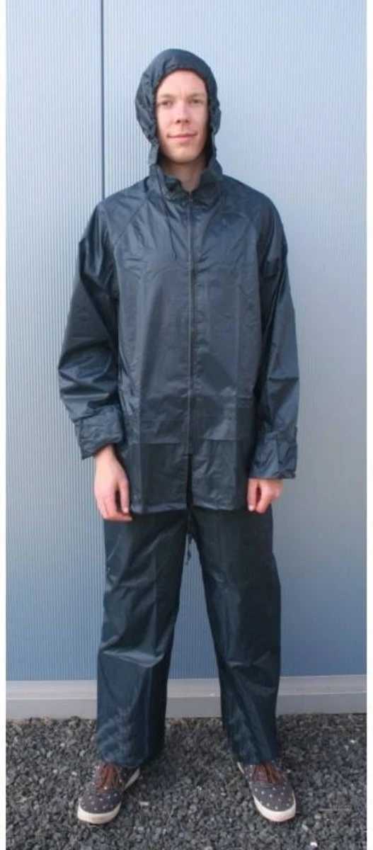 Lastpack Regenpak Blauw - Maat XL Lastpack Regenpak Blauw - Maat XL -Regenjas En Paraplu