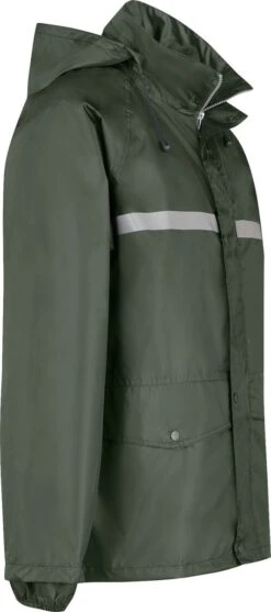 BJØRNSON Dusch Regenpak Dames & Heren - Waterdicht - Maat L - Olijfgroen -Regenjas En Paraplu 532x1200 4