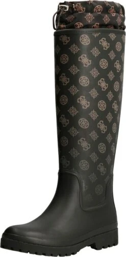 Guess Reisa Regenlaarzen - Rubber Laarzen - Dames - Bruin - Maat 38 -Regenjas En Paraplu 589x1200 2