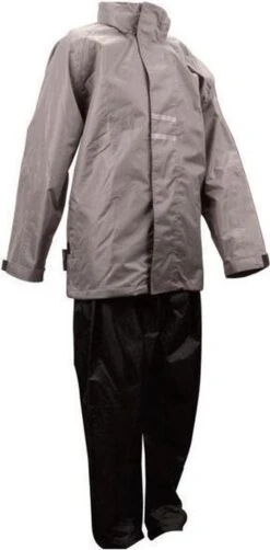 Ralka Regenpak - Junior - Grijs/Zwart - 176 -Regenjas En Paraplu 590x1200