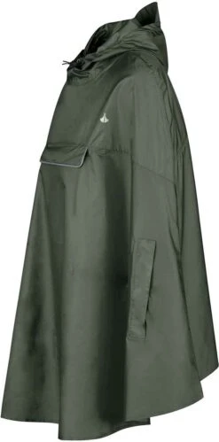 BJØRNSON Haps Regenponcho Fiets Dames & Heren - Fietsponcho - Olijfgroen -Regenjas En Paraplu 594x1200