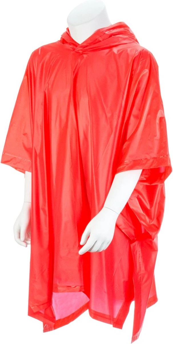 Regenponcho - Regenjas - Regenkleding - Kinderen - Jongens - Meisjes - Herbruikbaar - One-size - PVC- rood Merkloos Regenponcho - Regenjas - Regenkleding - Kinderen - Jongens - Meisjes - Herbruikbaar - One-size - PVC- Rood -Regenjas En Paraplu