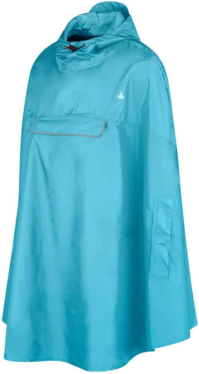 BJØRNSON Haps Regenponcho Fiets Dames & Heren - Fietsponcho - Aqua blauw BJØRNSON Haps Regenponcho Fiets Dames & Heren - Fietsponcho - Aqua Blauw -Regenjas En Paraplu