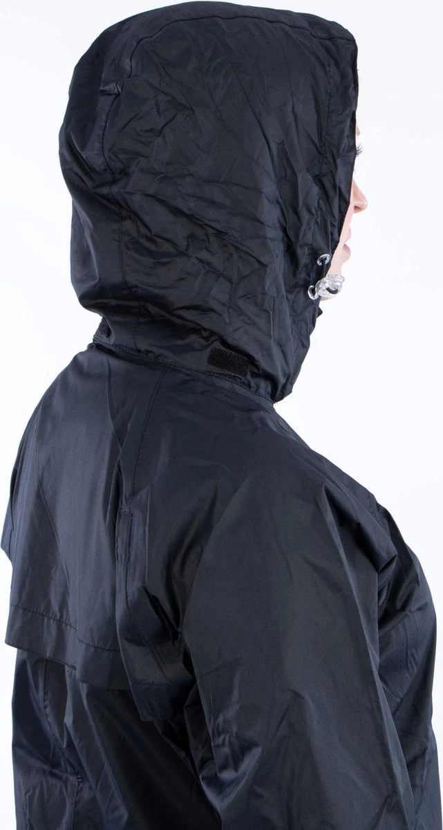 Ralka Regenjas Deluxe Lang Model - Dames - Zwart/Aqua - 36 Ralka Regenjas Deluxe Lang Model - Dames - Zwart/Aqua - 36 -Regenjas En Paraplu 641x1200 2