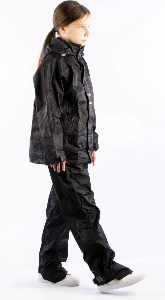 Ralka Regenpak - Junior - Zwart - 164 Ralka Regenpak - Junior - Zwart - 164 -Regenjas En Paraplu 659x1200 5