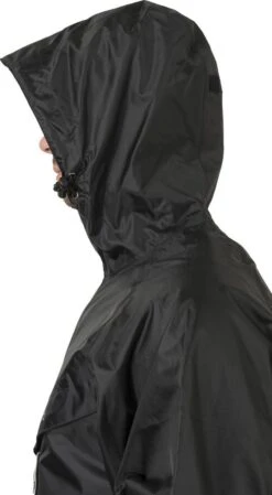 AGU Passat Regenpak Essential - Zwart - M - Dames & Heren - Waterdicht -Regenjas En Paraplu 660x1200