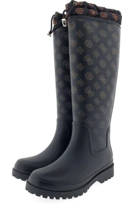 Guess Reisa Regenlaarzen - Rubber Laarzen - Dames - Bruin - Maat 38 -Regenjas En Paraplu 695x1200 2