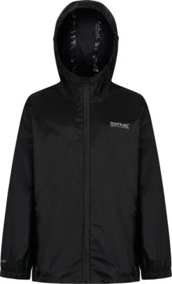 Regatta Pack It III Regenjas Junior Jas - Maat 164 - Unisex - Zwart -Regenjas En Paraplu 726x1200