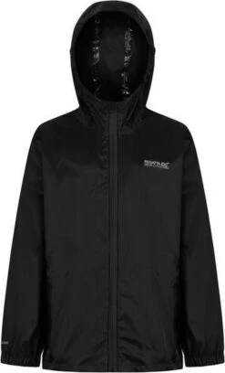 Regatta Pack It III Regenjas Junior Jas - Maat 164 - Unisex - Zwart -Regenjas En Paraplu 727x1200 2