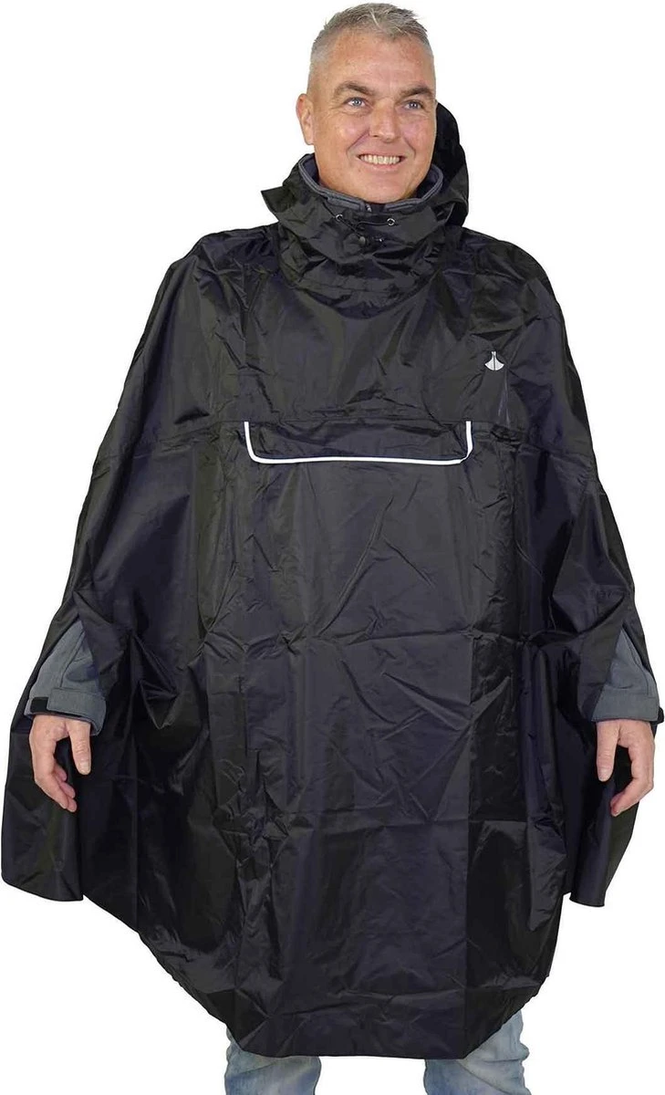 BJØRNSON Haps Regenponcho Fiets Dames & Heren - Fietsponcho - Zwart BJØRNSON Haps Regenponcho Fiets Dames & Heren - Fietsponcho - Zwart -Regenjas En Paraplu 729x1200 2