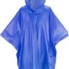Merkloos Regenponcho - Regenjas - Regenkleding - Kinderen - Jongens - Meisjes - Herbruikbaar - One-size - PVC- Blauw -Regenjas En Paraplu 736x1200