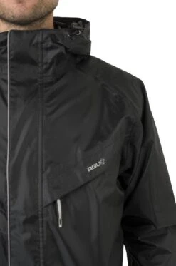 AGU Passat Regenpak Essential - Zwart - M - Dames & Heren - Waterdicht -Regenjas En Paraplu 795x1200 1
