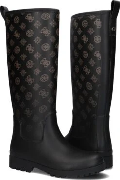 Guess Reisa Regenlaarzen - Rubber Laarzen - Dames - Bruin - Maat 38 -Regenjas En Paraplu 802x1200 3