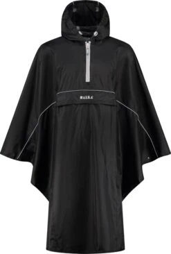 Ralka Poncho - Zwart - Volwassenen