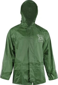 C-Line Regenpak Met Capuchon - Groen - Reflecterend - Nieuw Model - Volwassen Maat XXXXL -Regenjas En Paraplu 821x1200 2