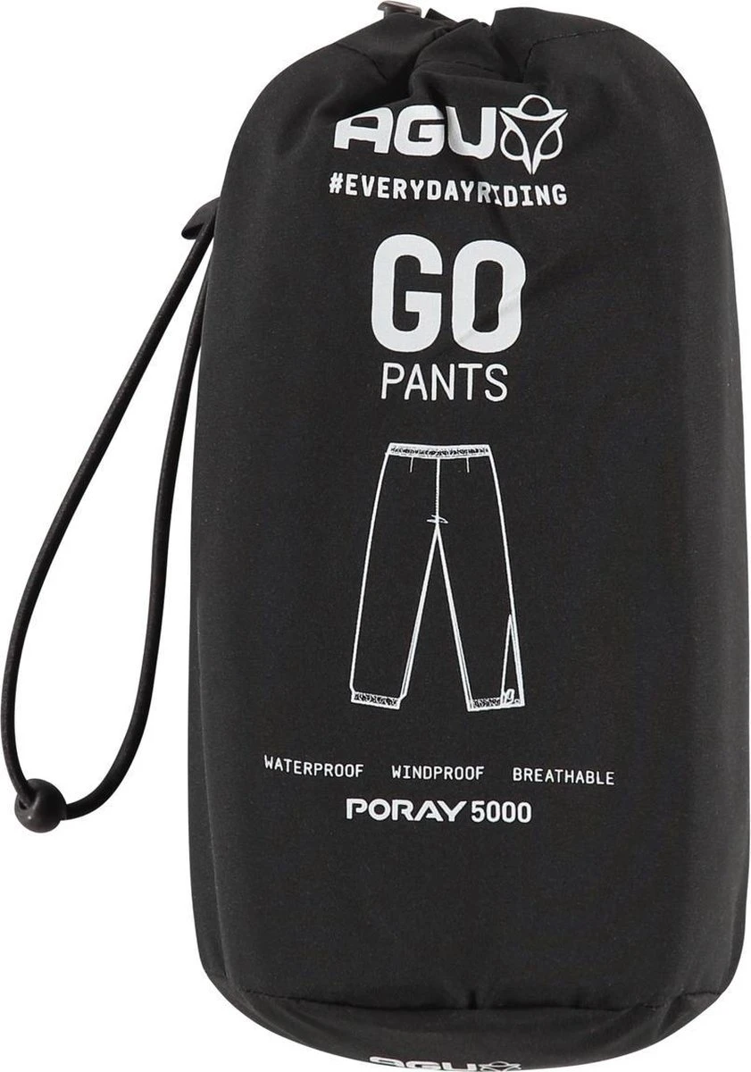 AGU GO Regenbroek Essential Unisex - Zwart - L - Dames & Heren - Waterdicht & Ademend AGU GO Regenbroek Essential Unisex - Zwart - L - Dames & Heren - Waterdicht & Ademend -Regenjas En Paraplu 841x1200 3
