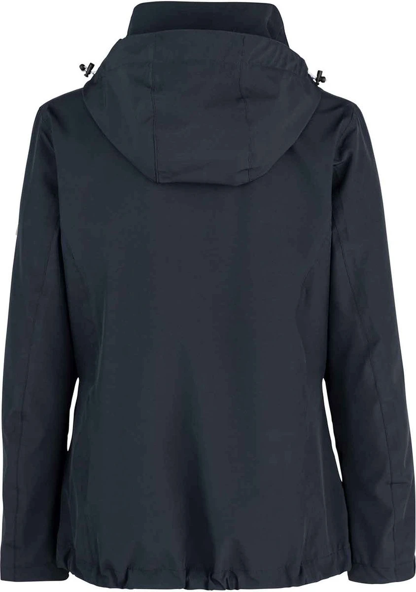 BJØRNSON Iduna Regenjas - Zomerjas - Dames - Waterdicht - Maat 52 - Donkerblauw BJØRNSON Iduna Regenjas - Zomerjas - Dames - Waterdicht - Maat 52 - Donkerblauw -Regenjas En Paraplu