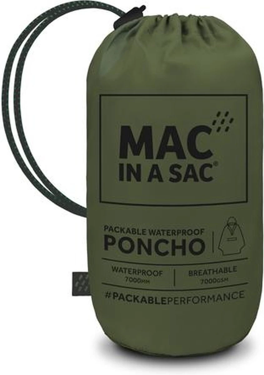 Mac in a Sac - Regenponcho - Khaki Mac In A Sac - Regenponcho - Khaki -Regenjas En Paraplu 845x1200 1