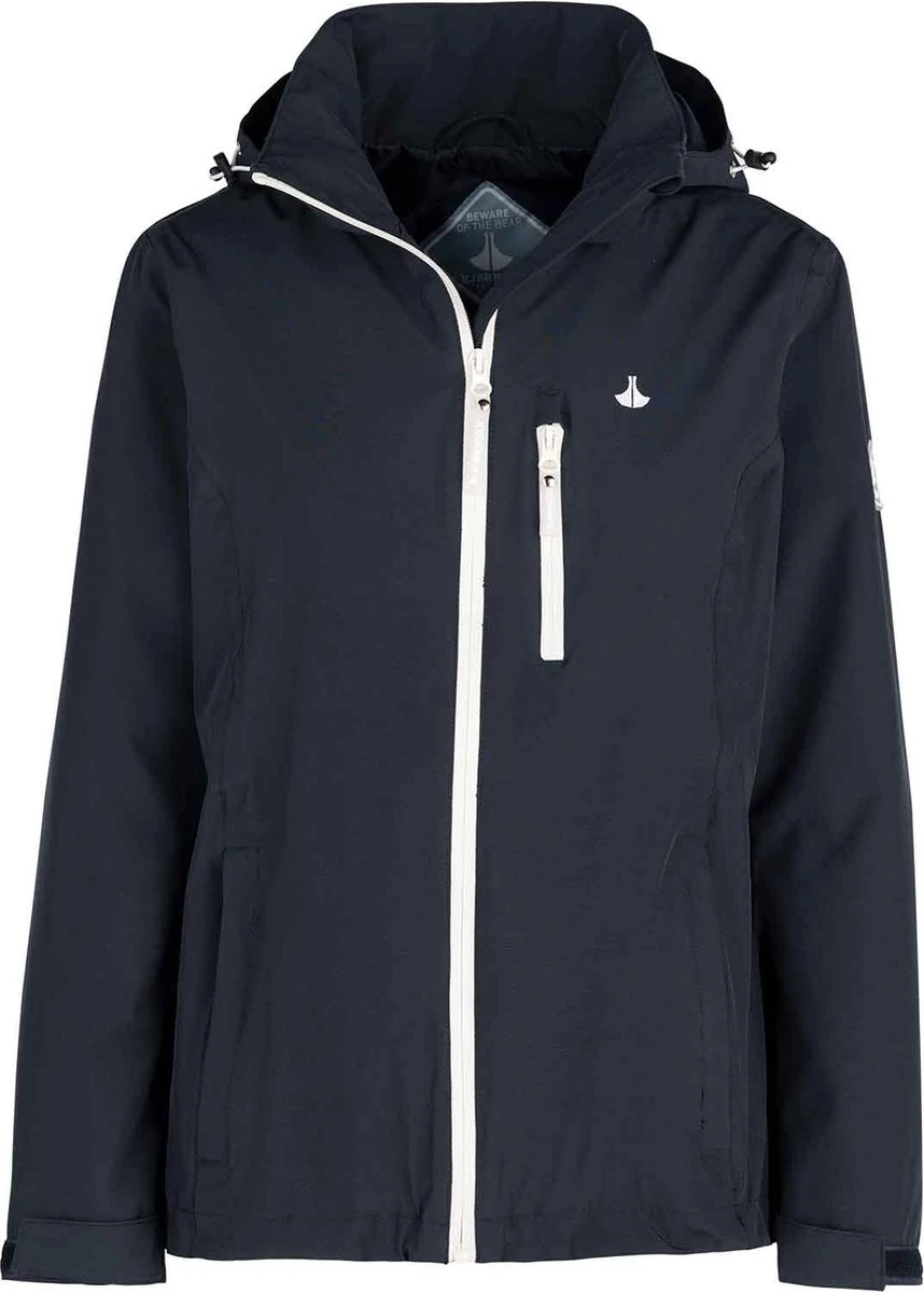 BJØRNSON Iduna Regenjas - Zomerjas - Dames - Waterdicht - Maat 52 - Donkerblauw BJØRNSON Iduna Regenjas - Zomerjas - Dames - Waterdicht - Maat 52 - Donkerblauw -Regenjas En Paraplu 858x1200 2