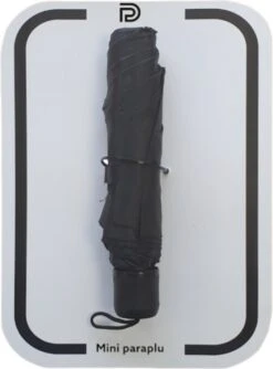 PD® - Mini Paraplu Opvouwbaar - Zwart - Mini Paraplu Handtas - Mini Paraplu Lichtgewicht - Miniparaplu -Regenjas En Paraplu 887x1200 2