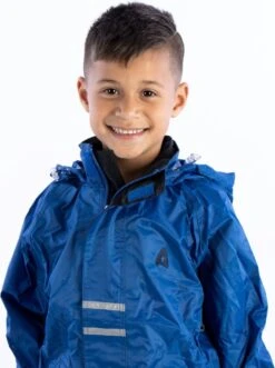 Ralka Regenpak Junior - Irma - Azuurblauw - 140 -Regenjas En Paraplu 895x1200 1