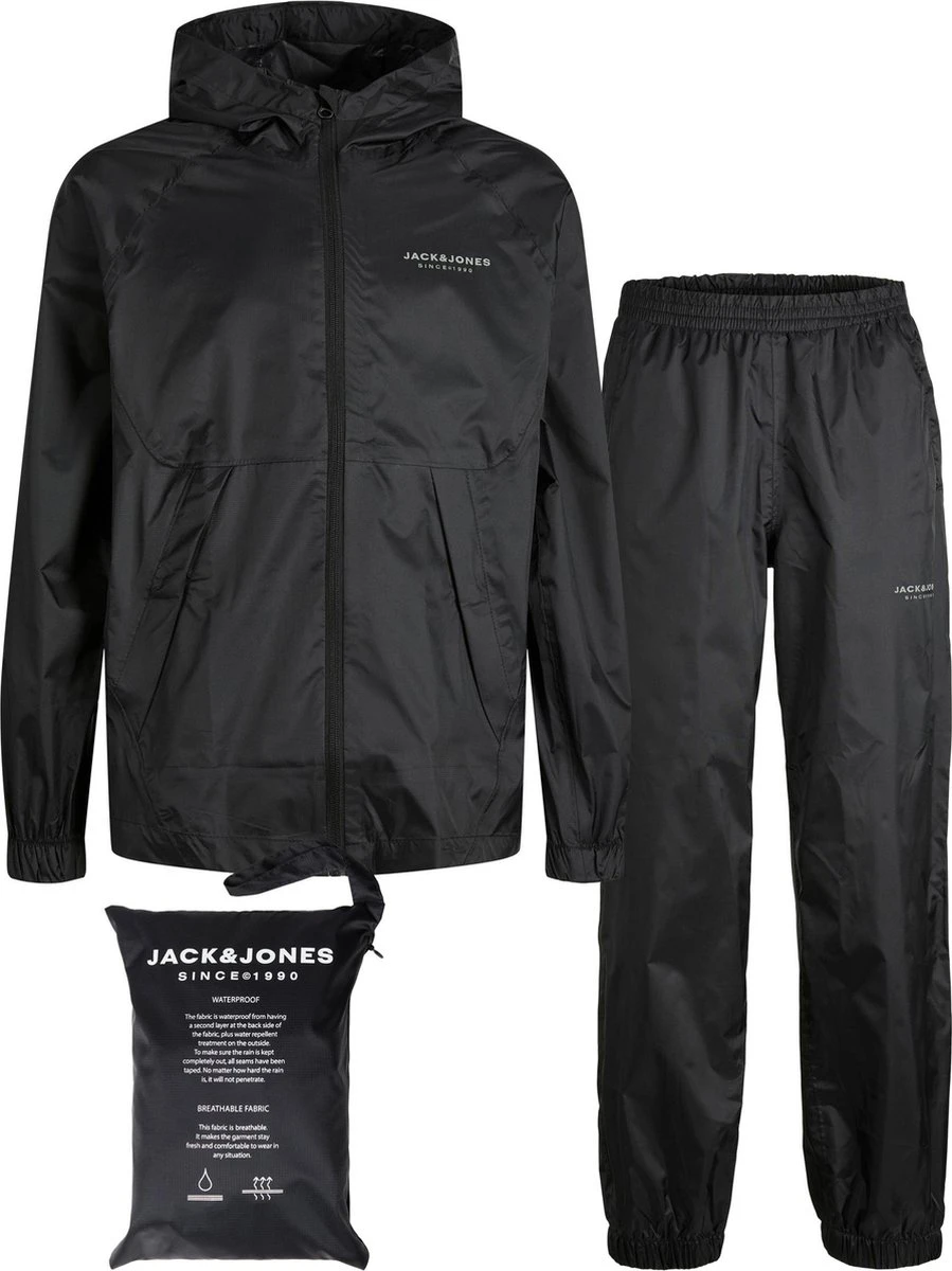Jack & Jones Solar Regenpak Unisex - Maat 176 Jack & Jones Solar Regenpak Unisex - Maat 176 -Regenjas En Paraplu 899x1200 3