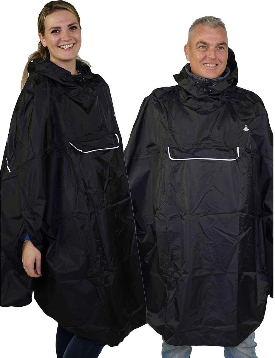 BJØRNSON Haps Regenponcho Fiets Dames & Heren - Fietsponcho - Zwart BJØRNSON Haps Regenponcho Fiets Dames & Heren - Fietsponcho - Zwart -Regenjas En Paraplu 922x1200 1