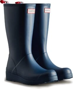 Hunter - Regenlaarzen Voor Dames - Original Play Boots Tall - Marineblauw - Maat 38EU